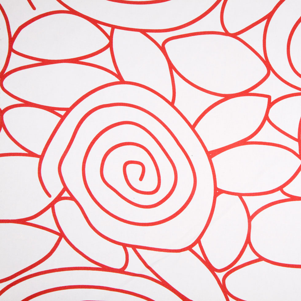 White/Red Swirls Prints - Joann Fabrics