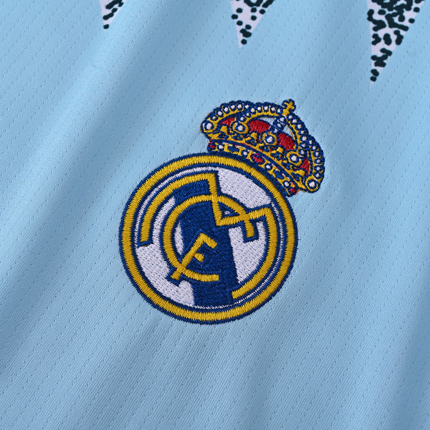 Real Madrid 26-27 Short-Sleeve Training Set - Light Blue With Green Pink - UnitedFutballJersey