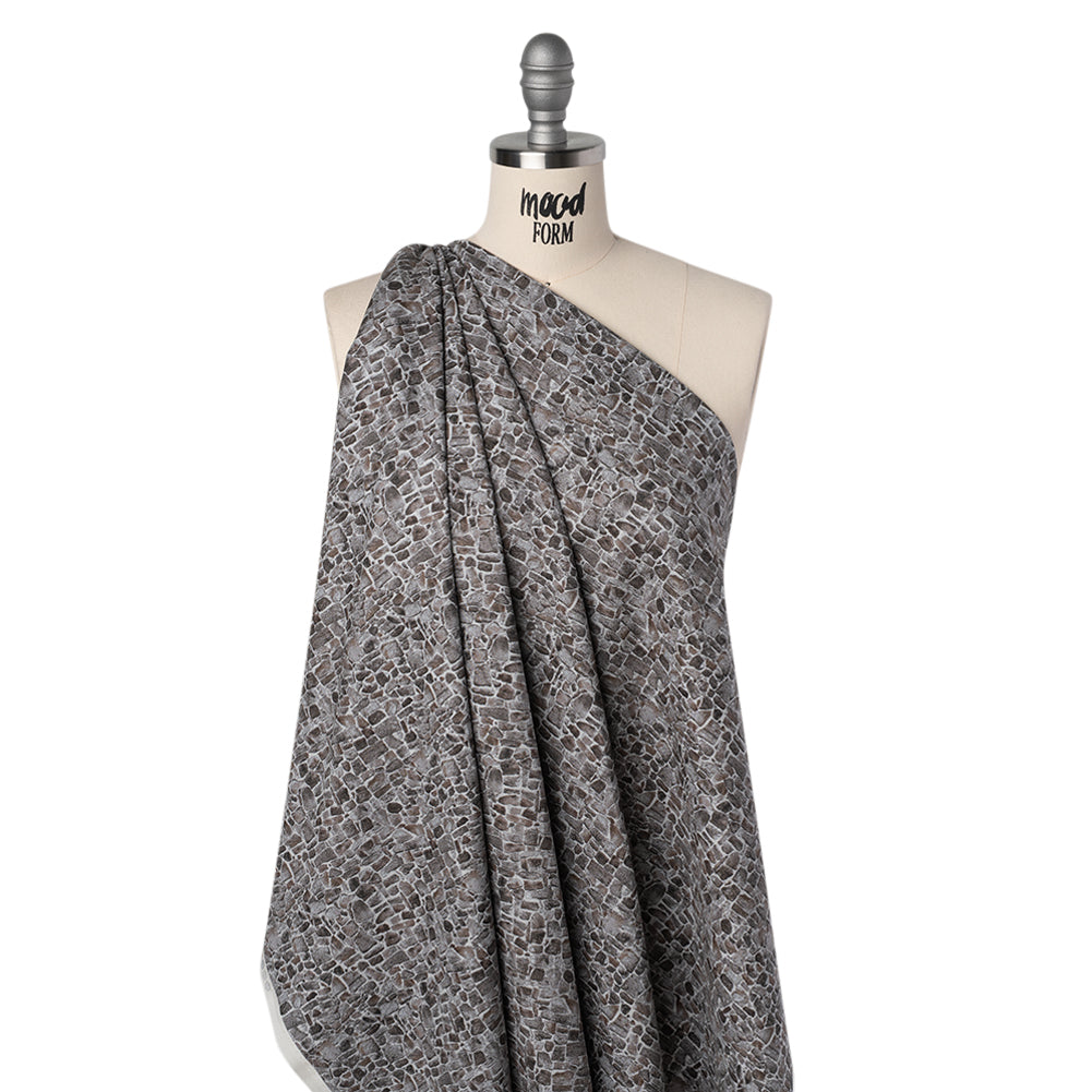 Printed Quilting Cotton by Northcott Studio - Dark Gray Flagstone - Naturescapes Collection - Joann Fabrics