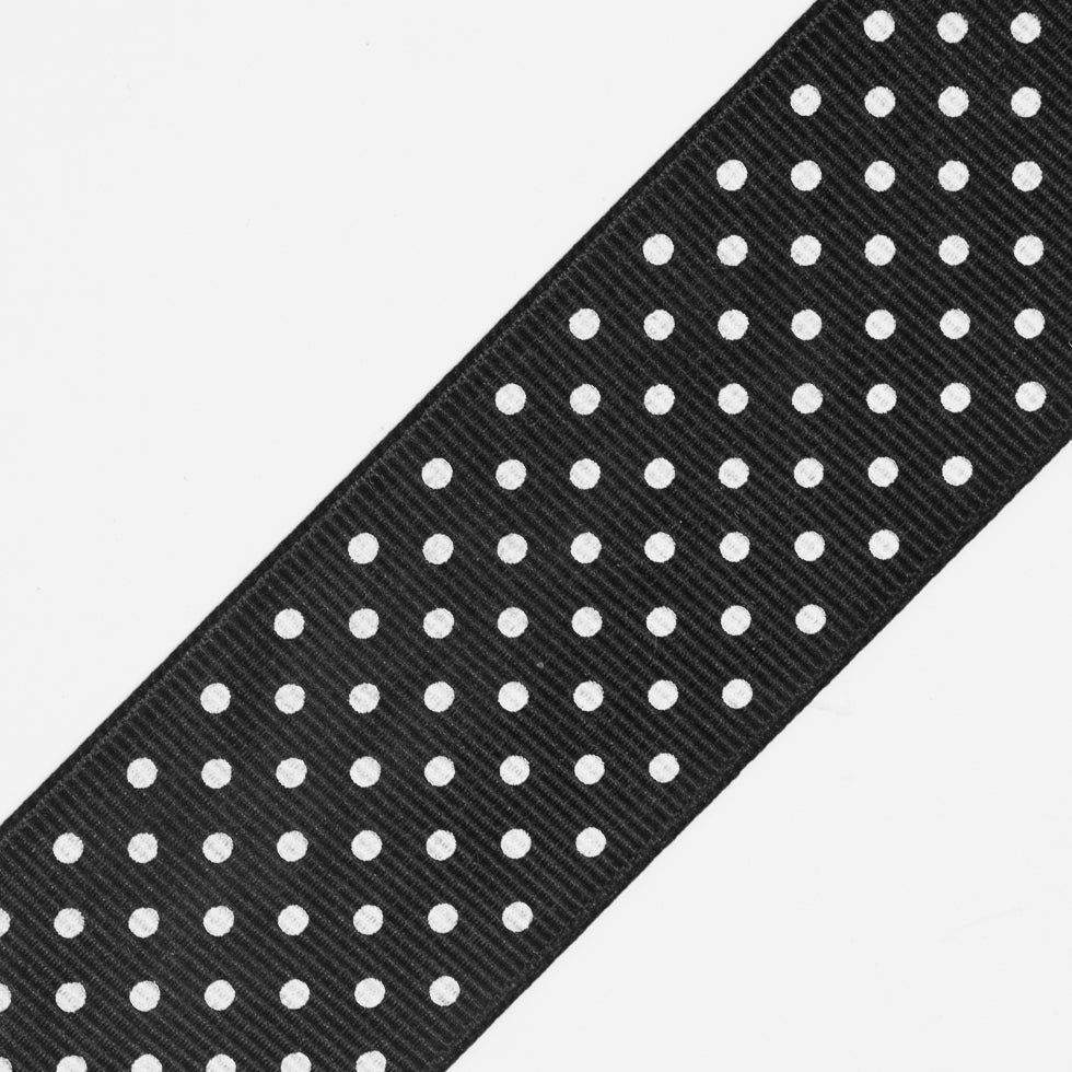 Black Polka Dot Grosgrain Ribbon - Joann Fabrics
