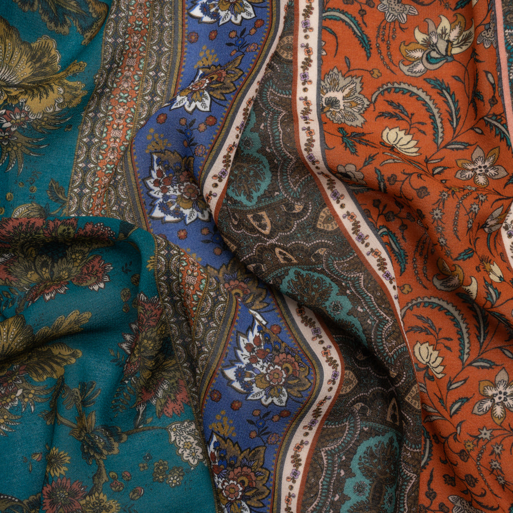 Mood Exclusive Orange Rhiannon's Run Viscose Georgette - Joann Fabrics