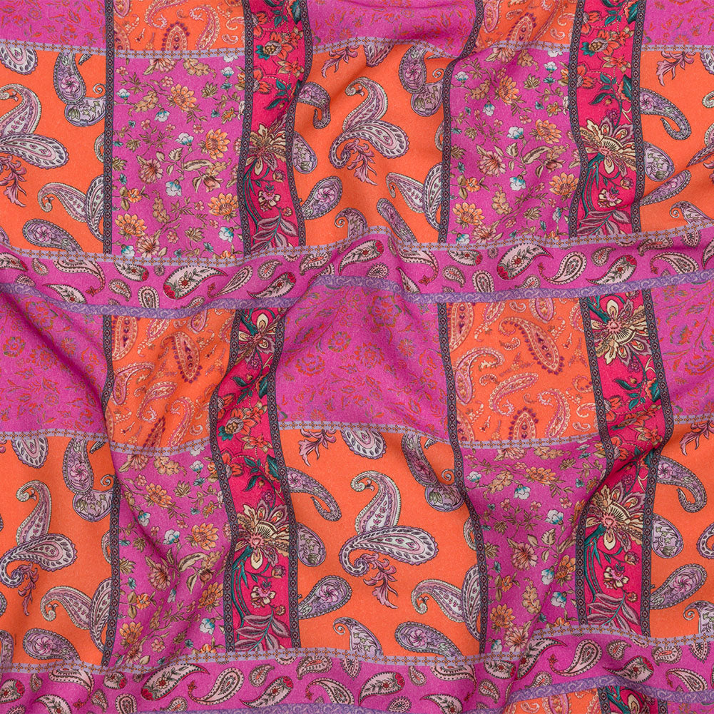 Mood Exclusive Paisley Maze Viscose Woven - Joann Fabrics