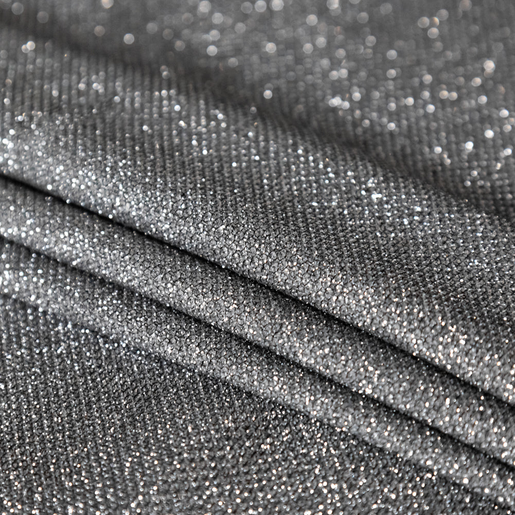 Two-Tone Galaxy Lame - Dark Silver - Andromeda Collection - Joann Fabrics