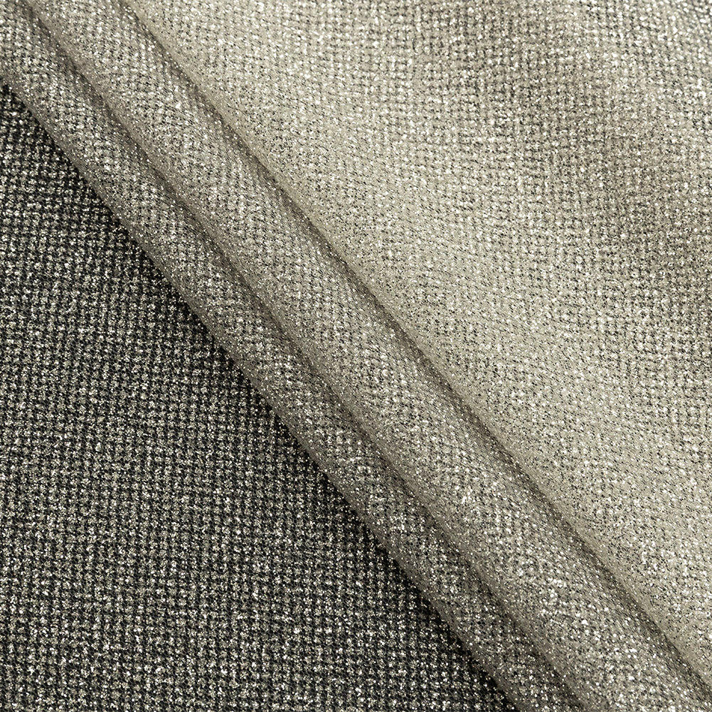 Ombre Tulle with Metallic Platinum Glitter - Gray and White - Starlet Collection - Joann Fabrics