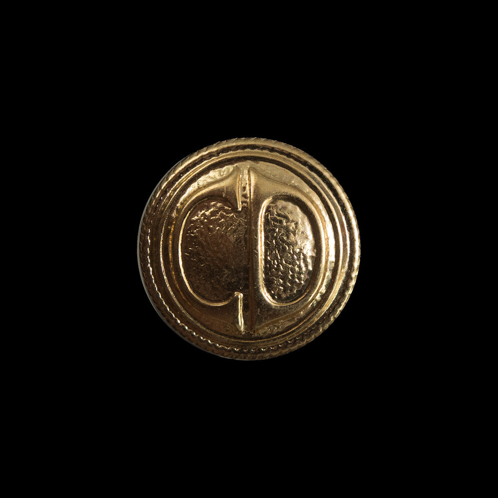 Gold Aluminum Shank Back Button - 32L/20mm - Joann Fabrics