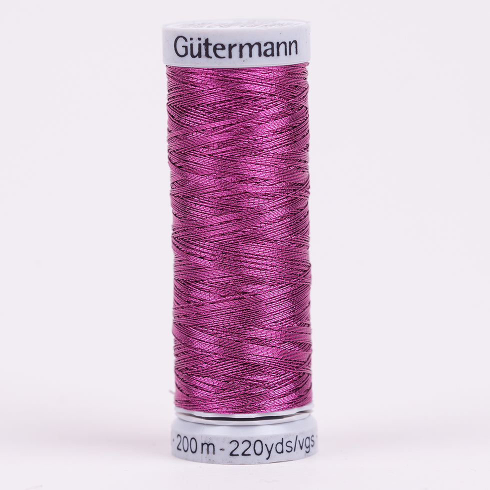 Gutermann Metallic Thread 200m - 5385 Fuchsia - Joann Fabrics