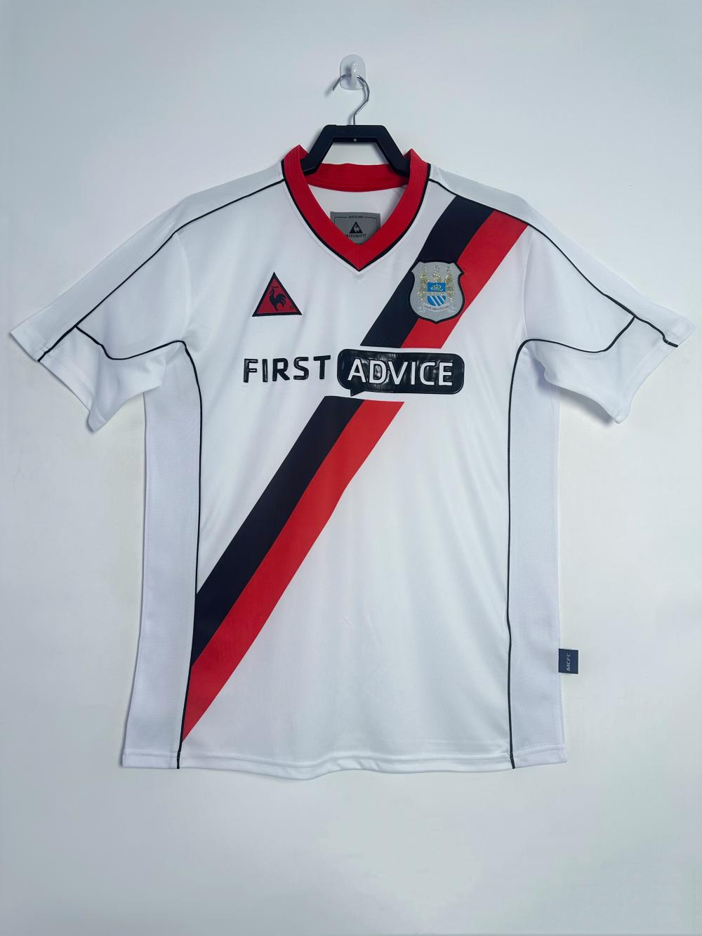 2002-2003 Retro Manchester City Away Football Shirt 1:1 Thai Quality