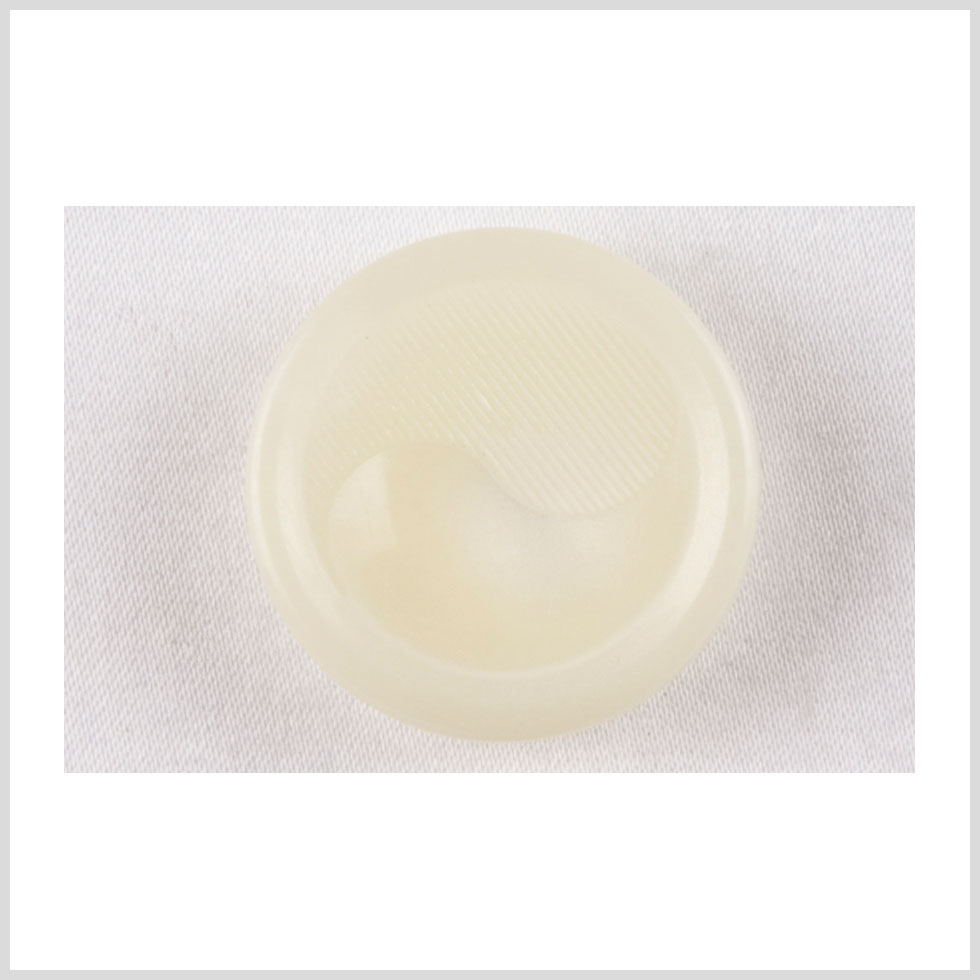 Plastic Shank Back Button - 40L/25.5mm - Ivory Yin Tang Textured Engraving - Joann Fabrics