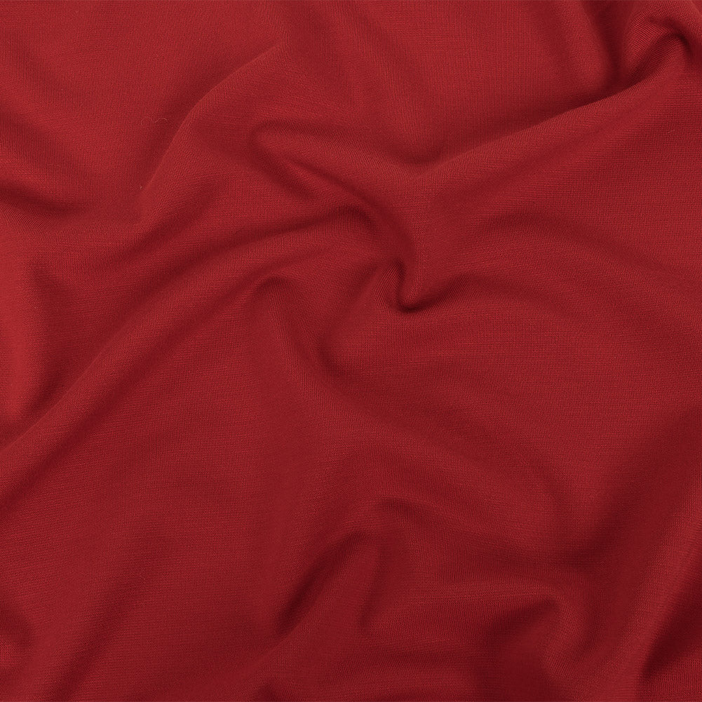Italian Paprika Red Stretch Viscose Ponte de Roma - Joann Fabrics