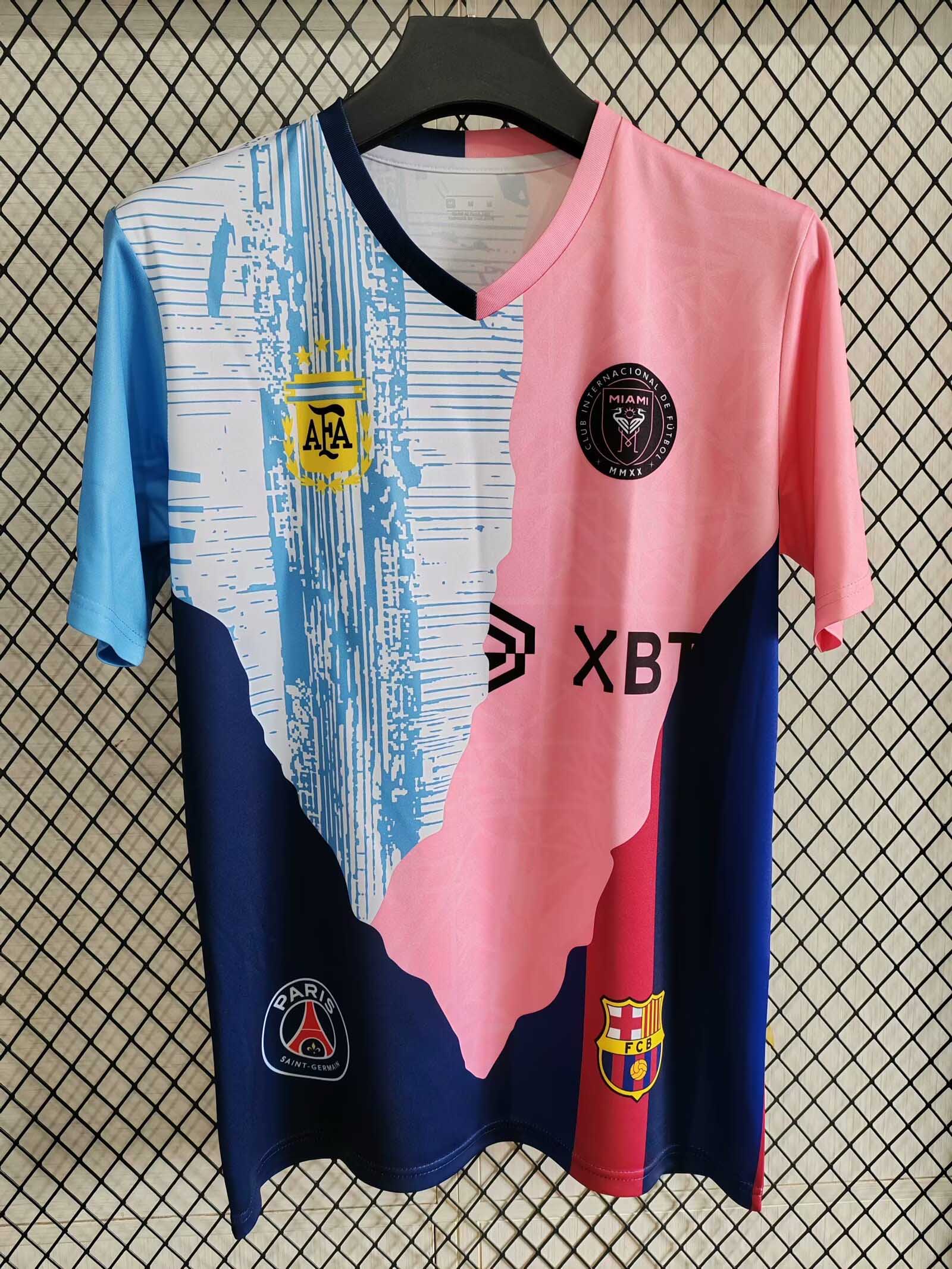 2025/2026 Inter Miami Argentina Miami Collaboration Football Jersey 1:1 Thai quality