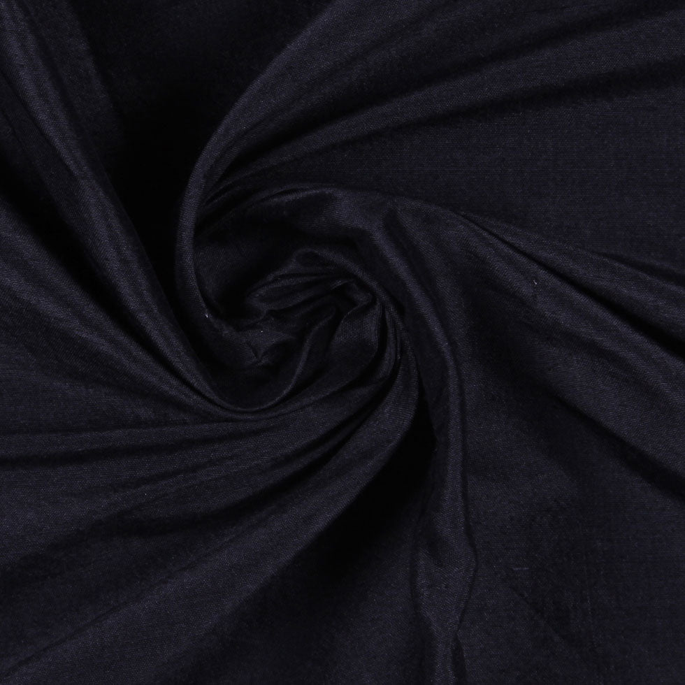 Silk Shantung - Black - Shantung Collection - Joann Fabrics