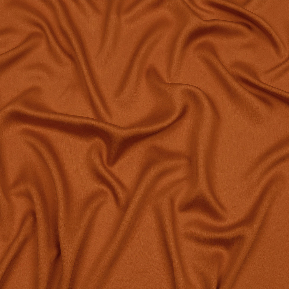 Rayon Challis - Harvest Pumpkin - Mood Exclusive Vivian Collection - Joann Fabrics