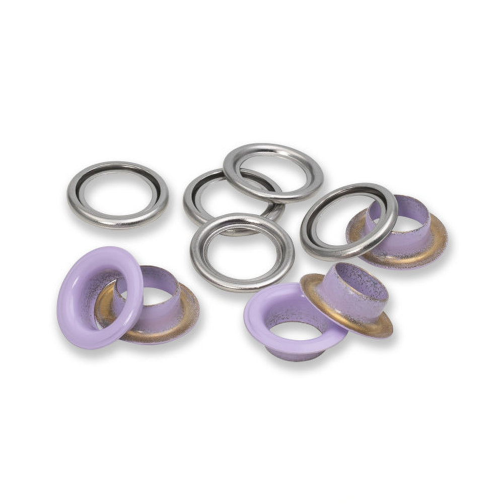 Prym Eyelets with Washers - Lilac 11mm - 20pc - Joann Fabrics
