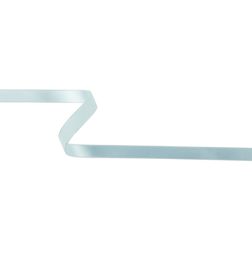 Pale Blue Single Faced Satin Ribbon - 0.4375