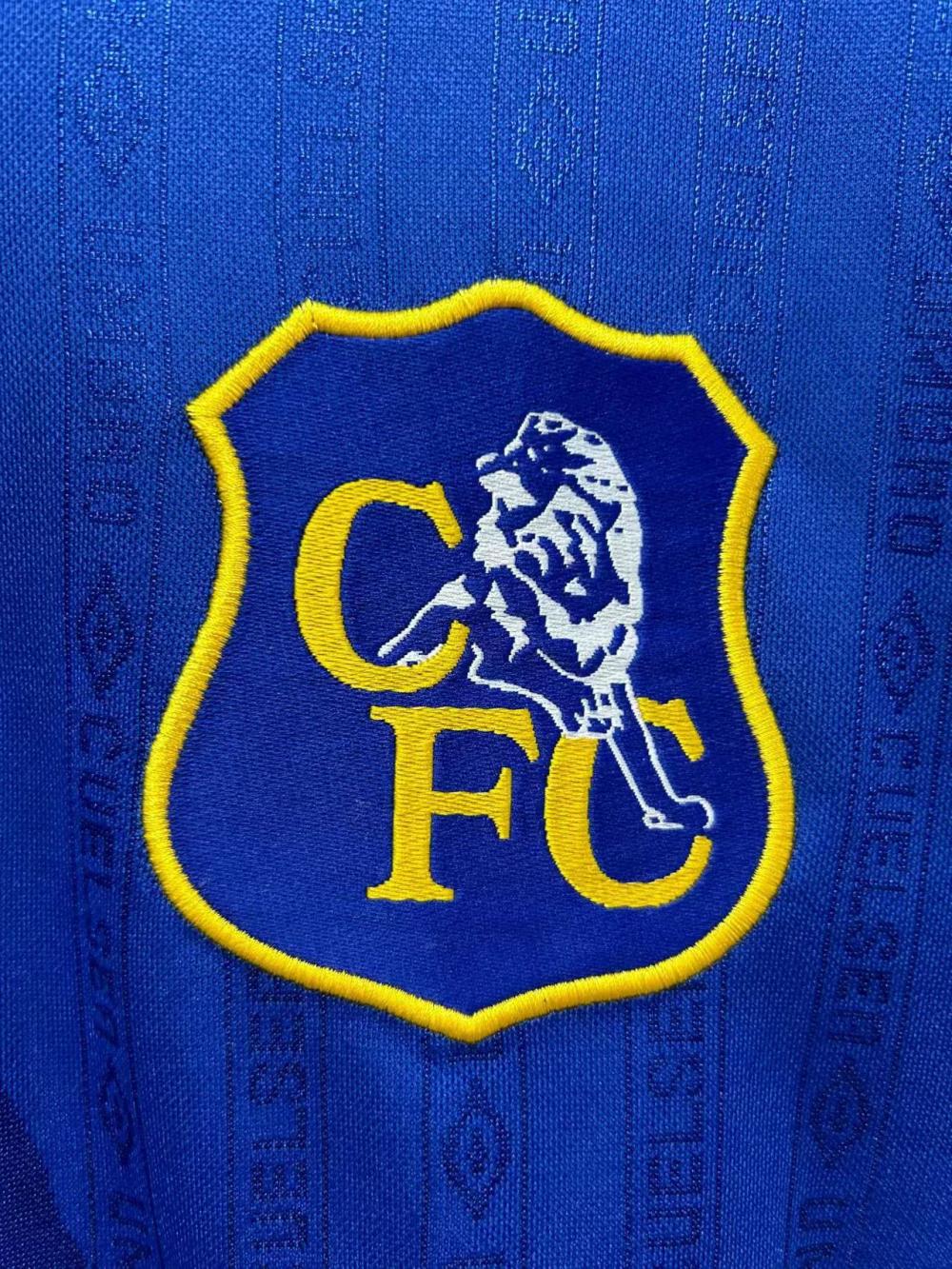 1995/1997 Retro Chelsea Third Home Football Shirt 1:1 Thai Quality