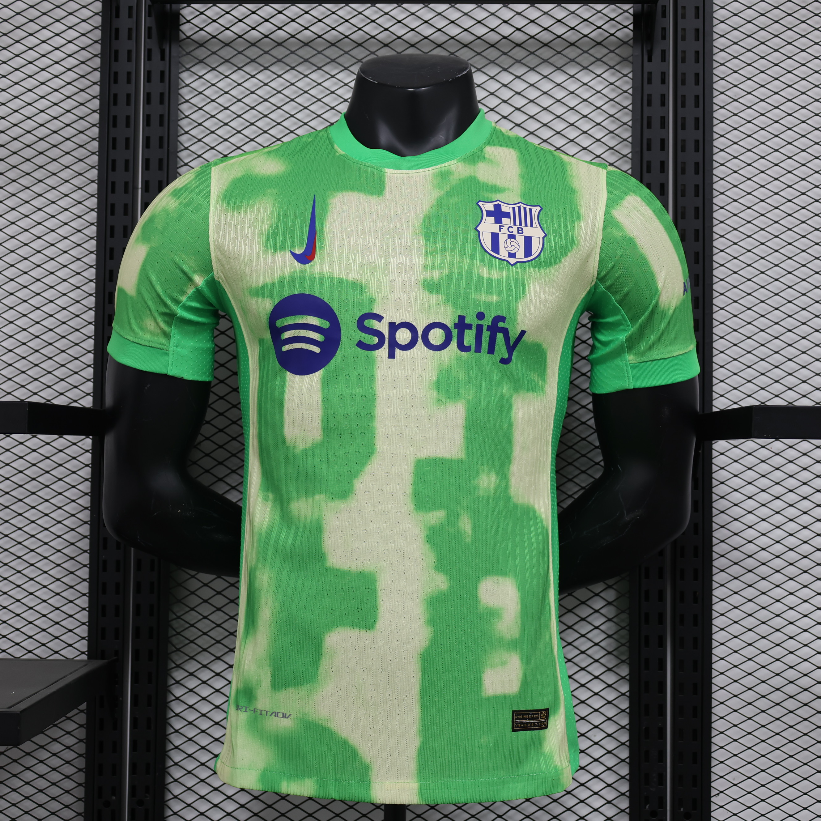 2024/2025 Player Version Barcelona Third Away Football Jersey