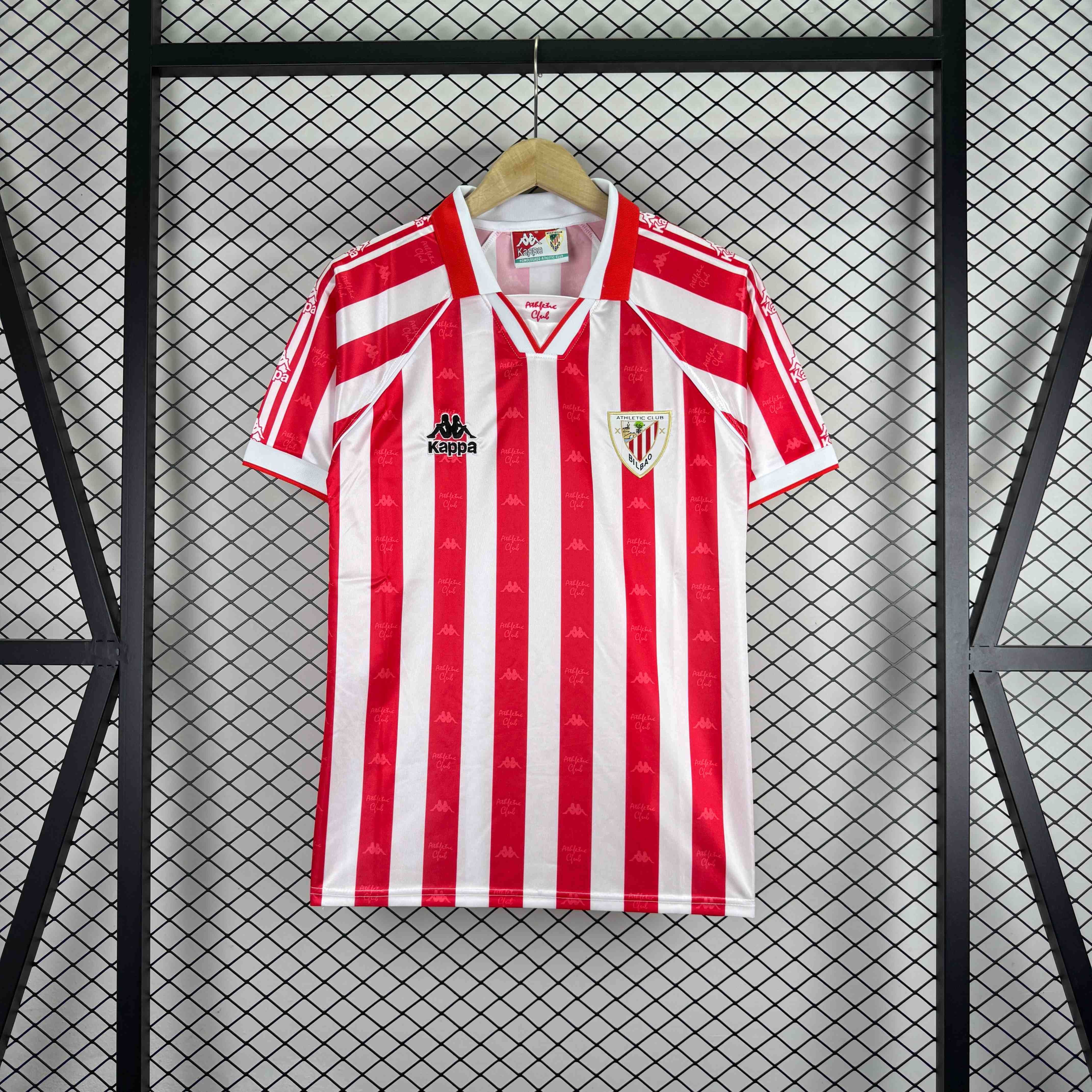 1995/1997 Retro Athletic Bilbao Home Football Shirt 1:1 Thai Quality