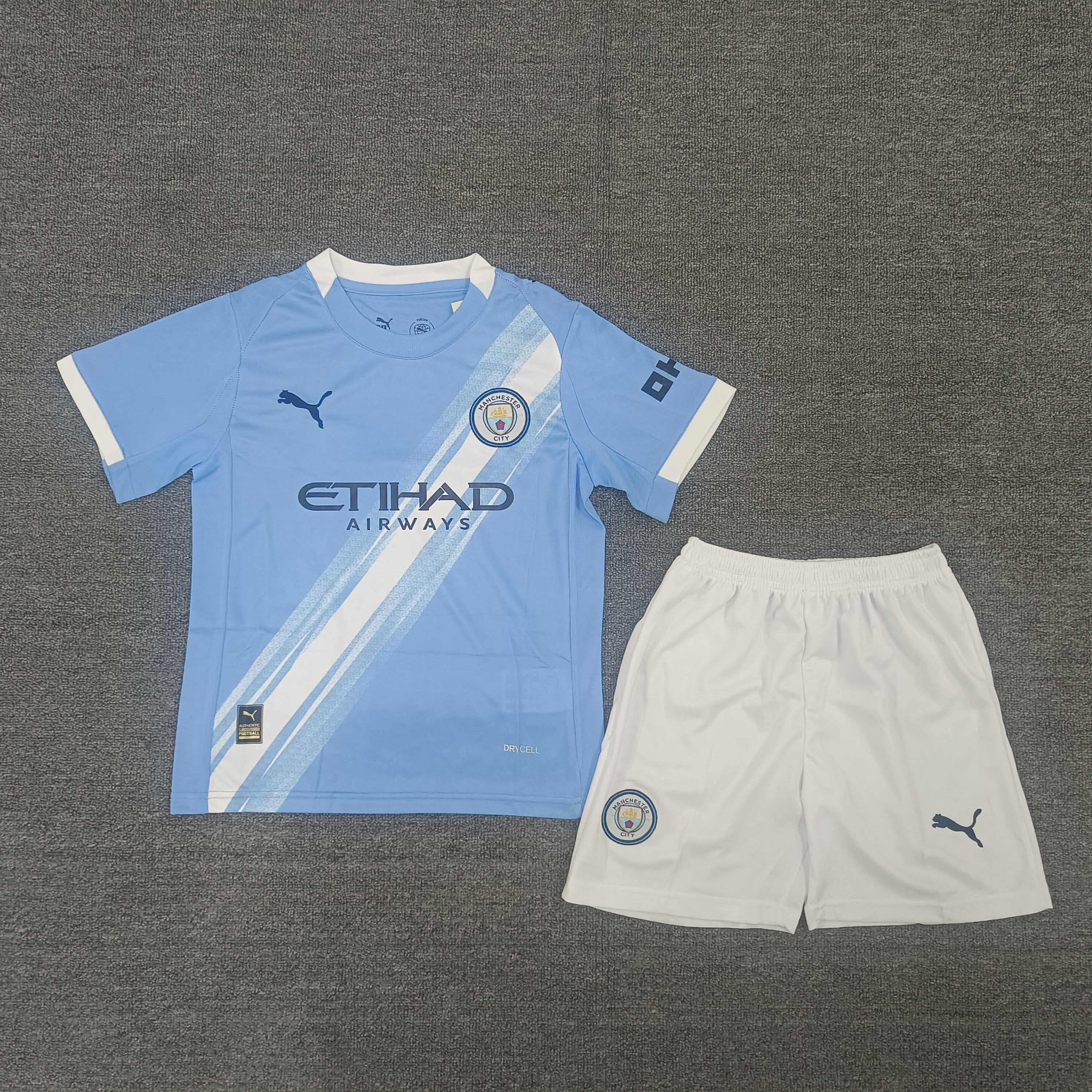 2025/2026 Manchester City Home 01 Football Jersey 1:1 Thai quality Kids Size