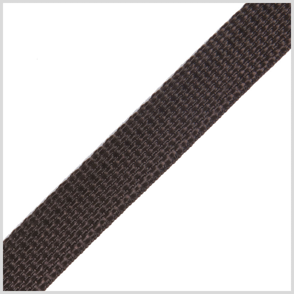 Brown Nylon Webbing - 0.75