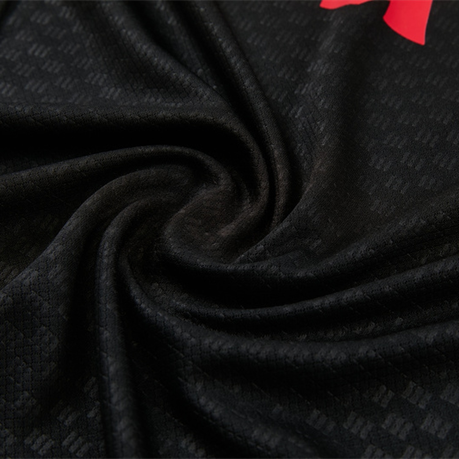 Liver.pool 26-27 Kids Short-Sleeve Training Set - Black Top & Black Shorts - UnitedFutballJersey