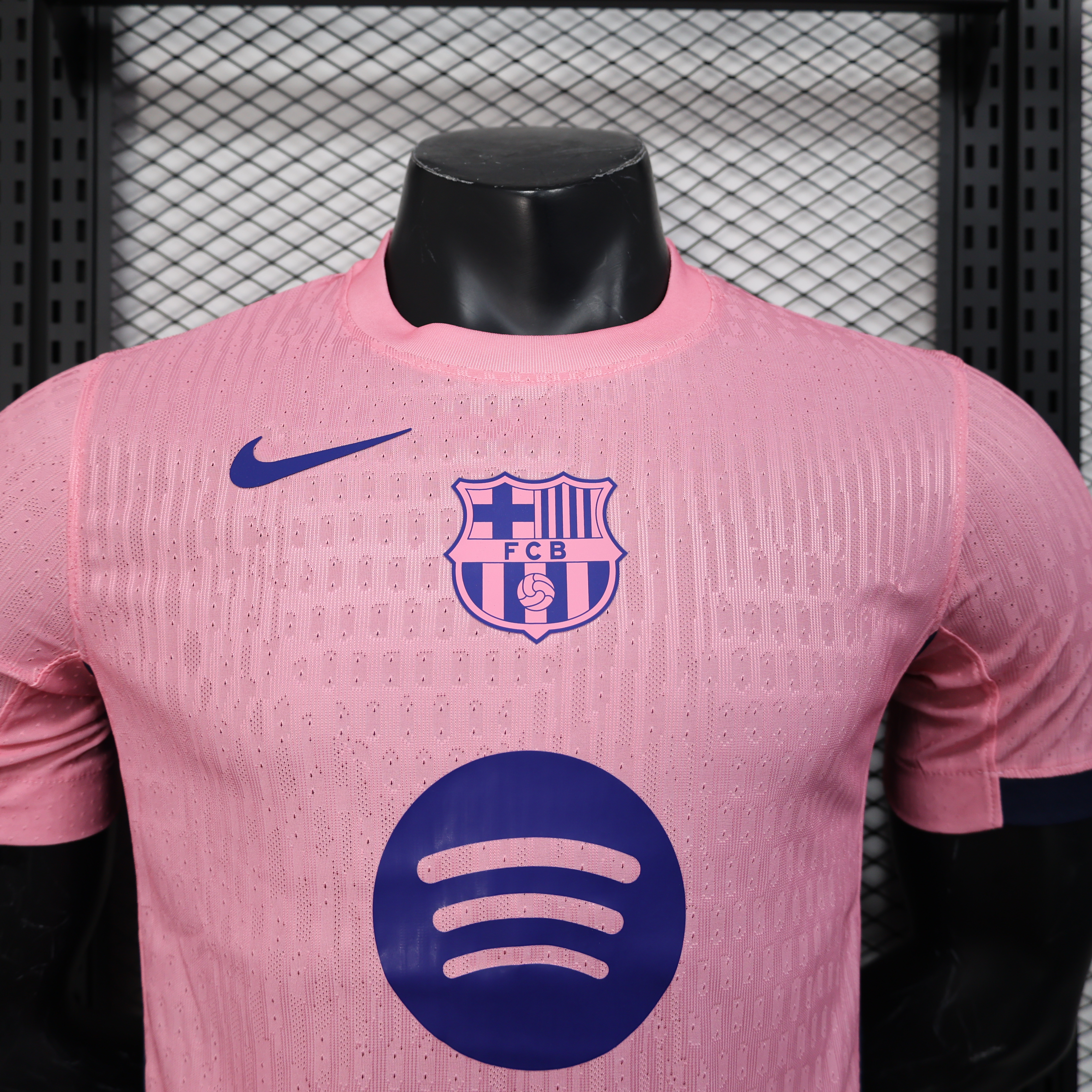 2025/2026 Player Version Barcelona pink No Football Jersey 1:1 Thai Quality