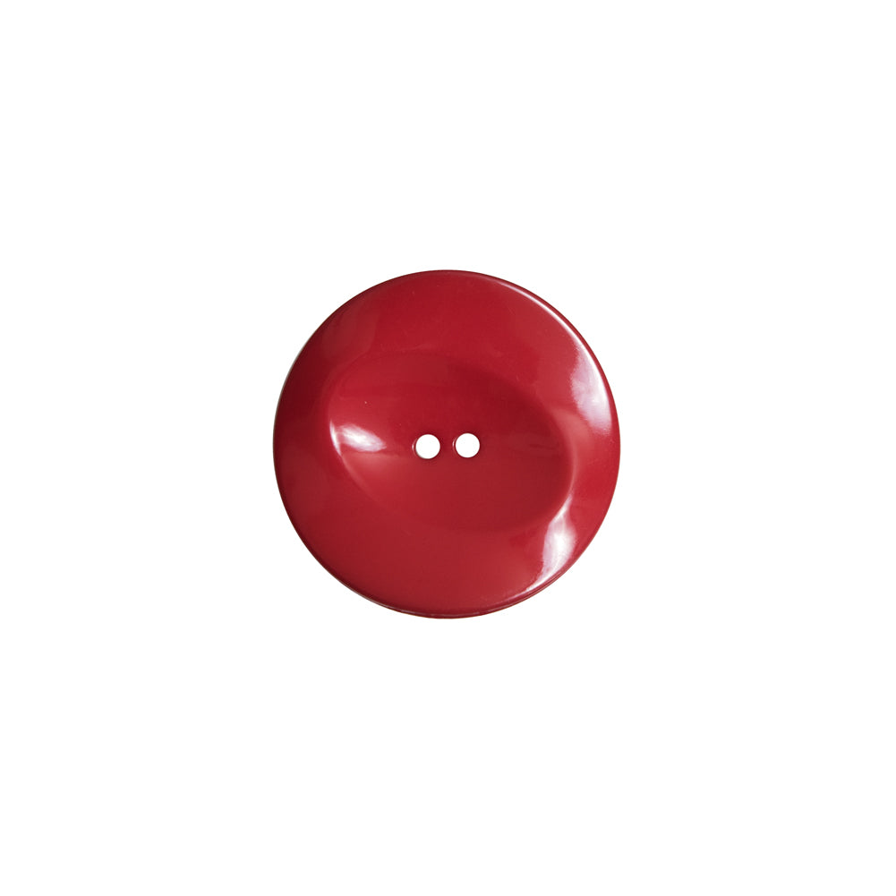 Italian Red Concaved Plastic 2-Hole - 24L/15mm - Joann Fabrics