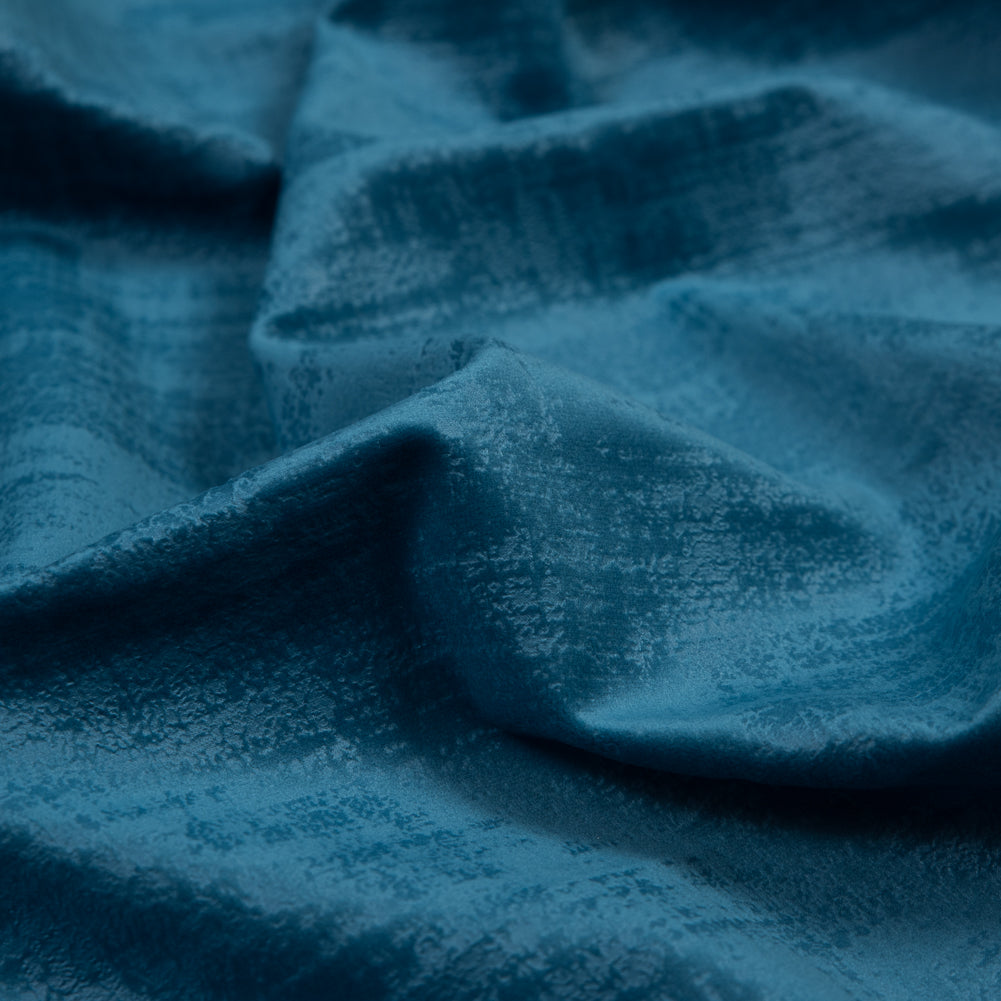 Embossed Textured Velvet - Marine - British Imported - Joann Fabrics