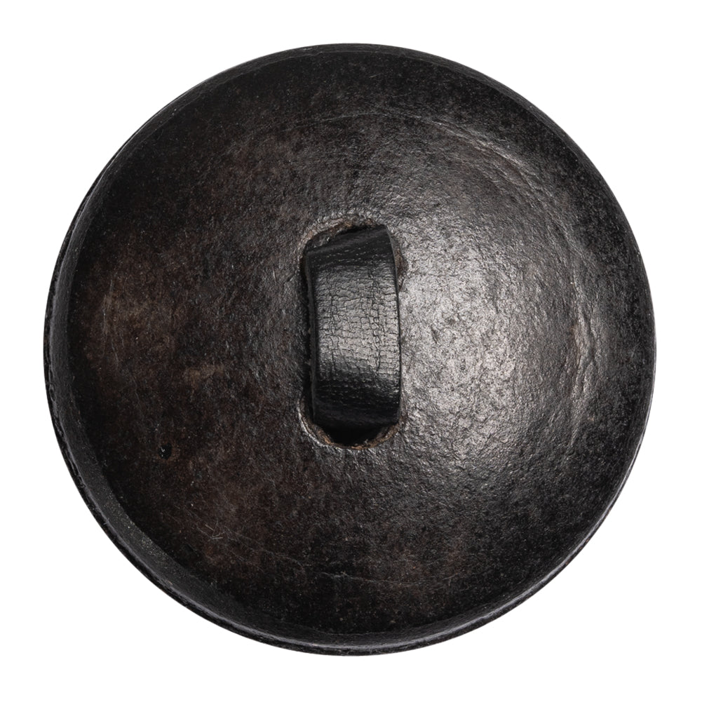 Black Knotted Leather Button - 60L/38mm - Joann Fabrics