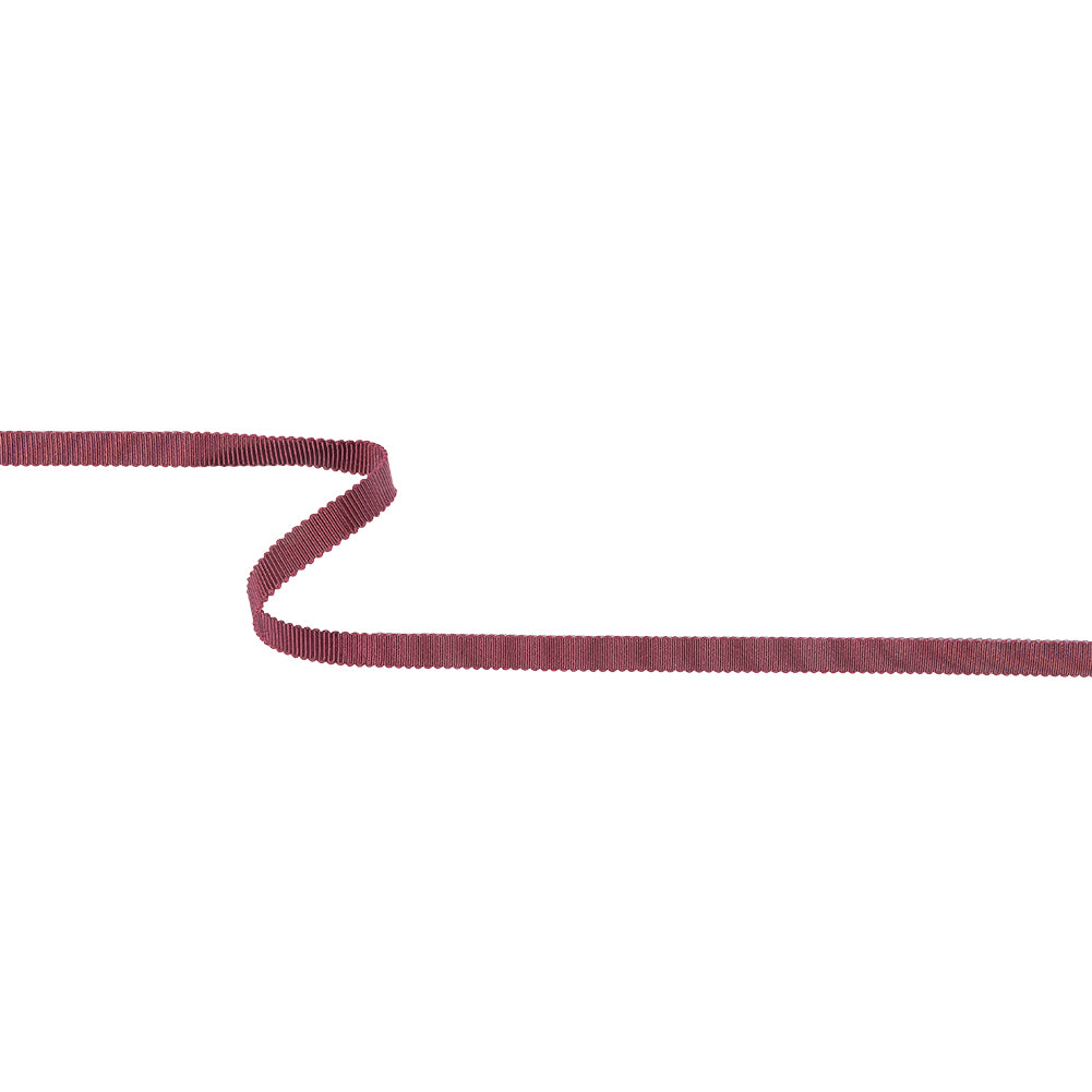 Dark Raspberry Recycled Polyester Petersham Grosgrain Ribbon - 6mm - Joann Fabrics