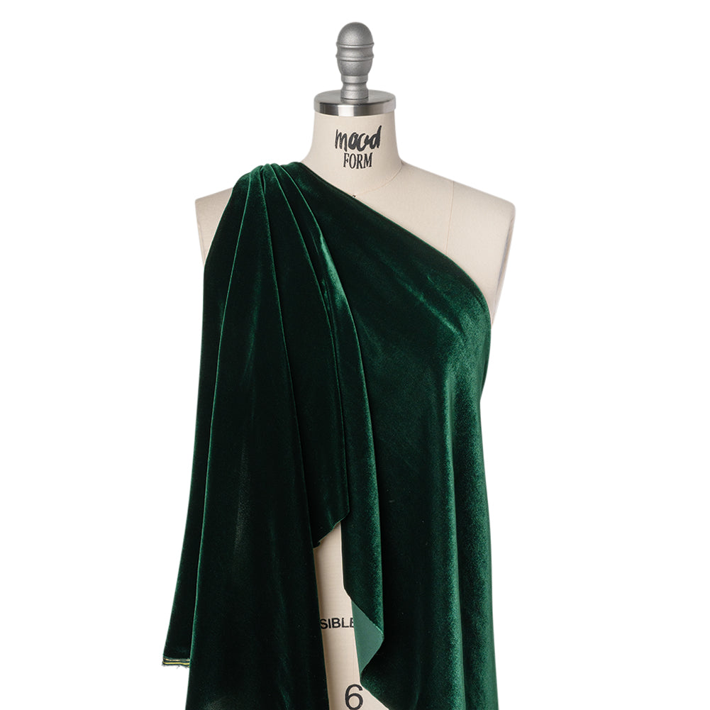 Rayon-Silk Velvet - Hunter Green - Cicero Collection - Joann Fabrics