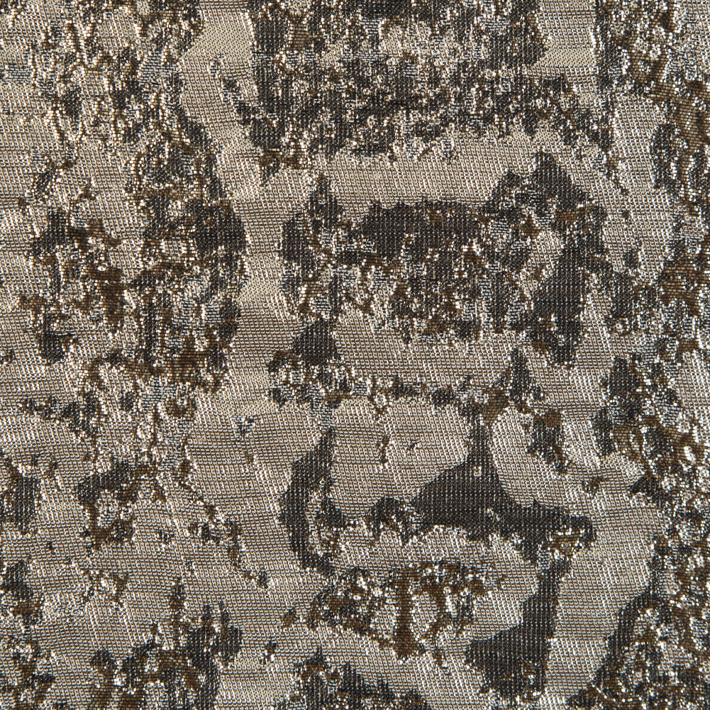 Metallic Gold Abstract Brocade - Joann Fabrics