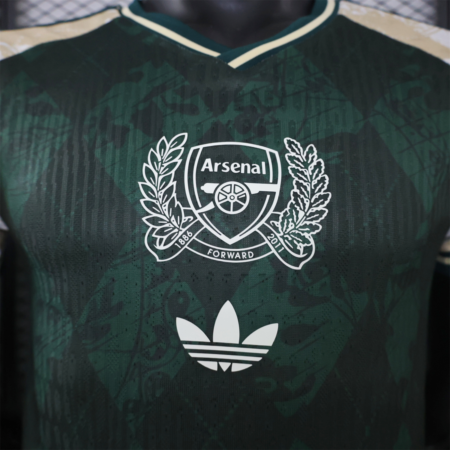 Arsenal 26-27 Olive Green Concept Special Jersey - Player Version - UnitedFutballJersey