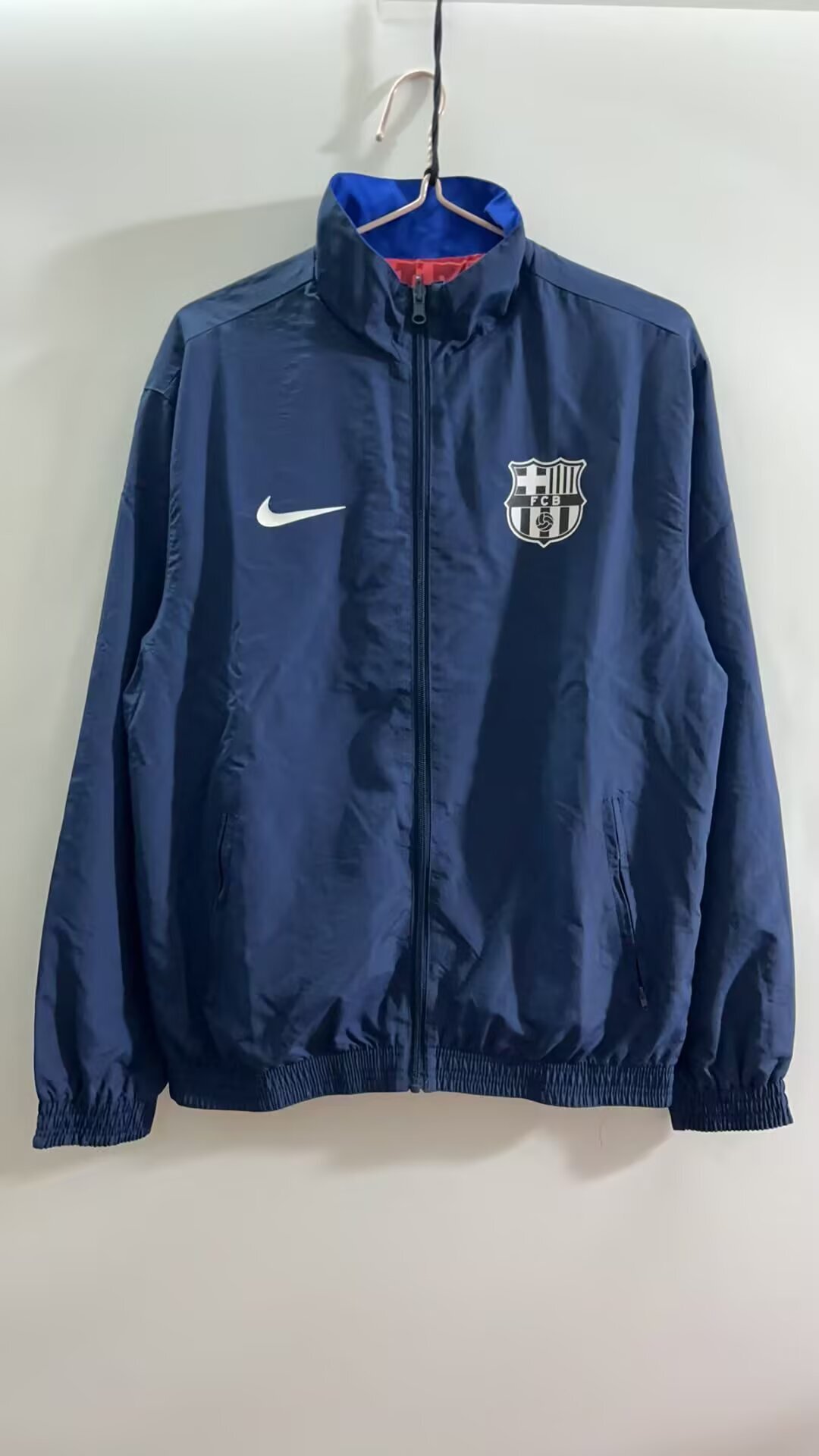2025/2026 Barcelona Reversible Windbreaker Soccer Jersey 1:1 Thai Quality 02