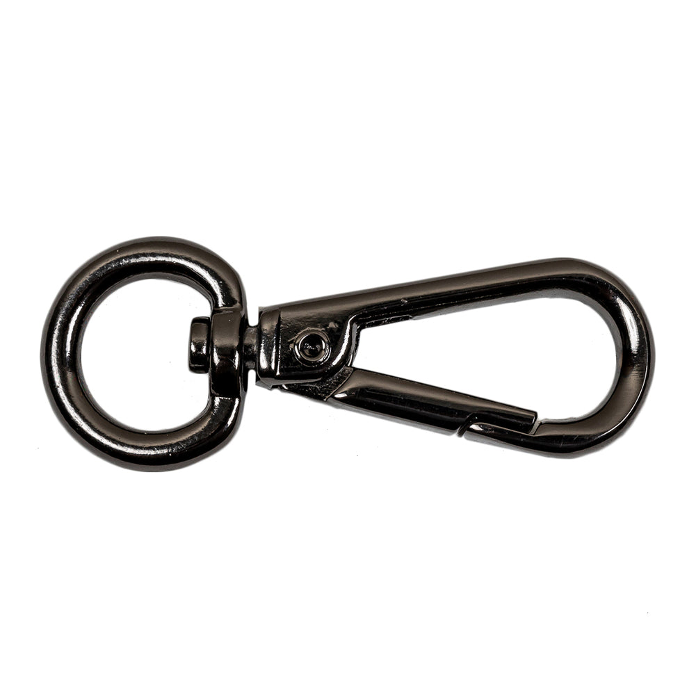 Gunmetal Clasp Closure with Round Swivel Bottom - 2