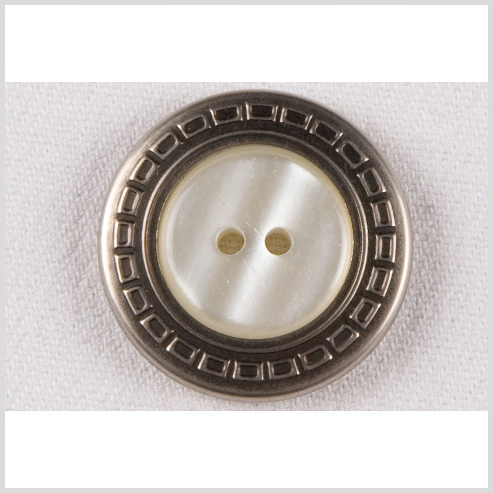 Silver Metal Coat Button - 44L/28mm - Joann Fabrics
