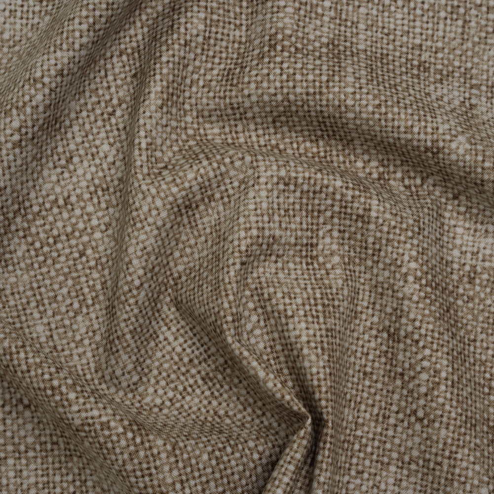Printed Quilting Cotton by Northcott Studio - Taupe Canvas Textured - Linen Basics Collection - Joann Fabrics