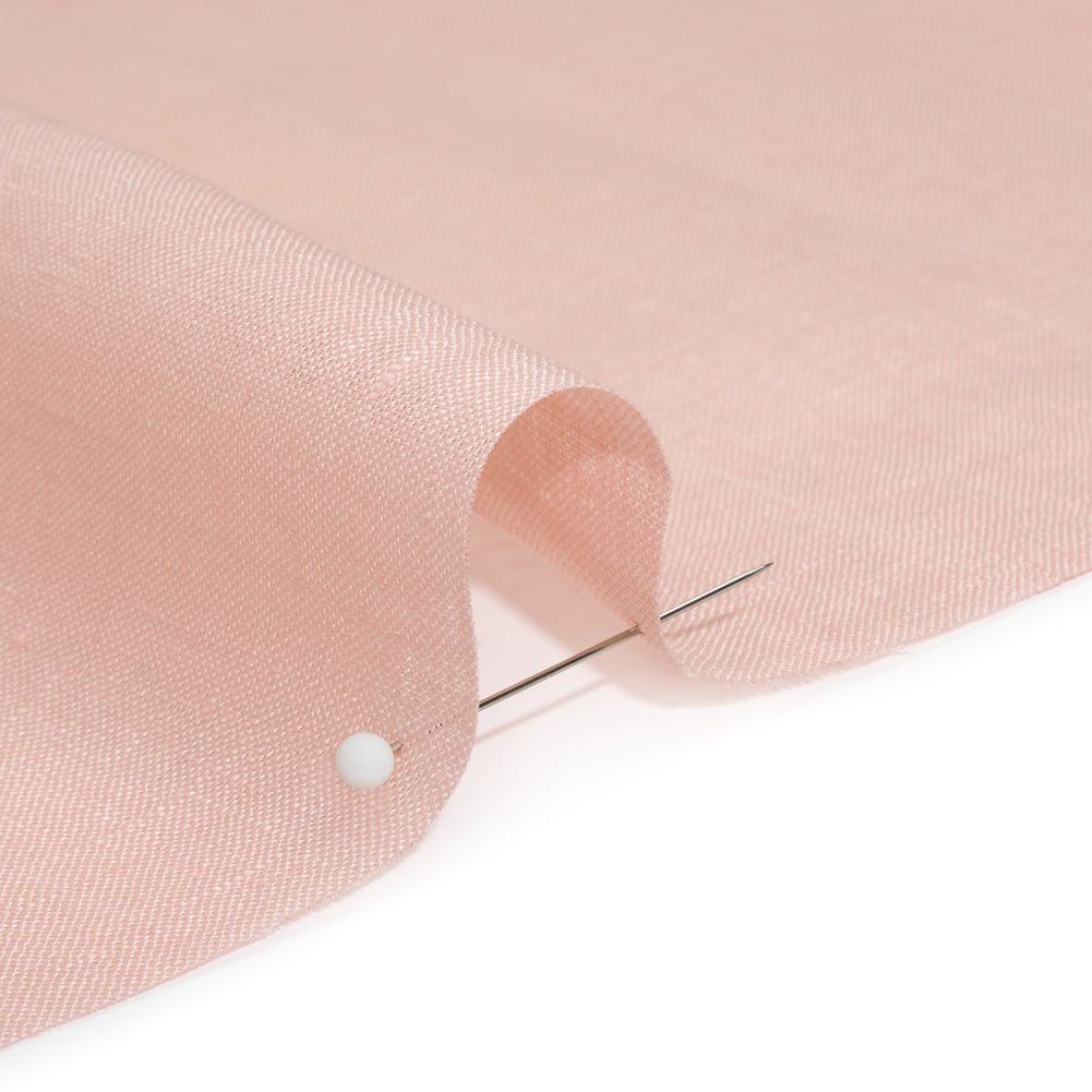 Famous Australian Designer Shell Pink Lightweight Linen Woven - Joann Fabrics