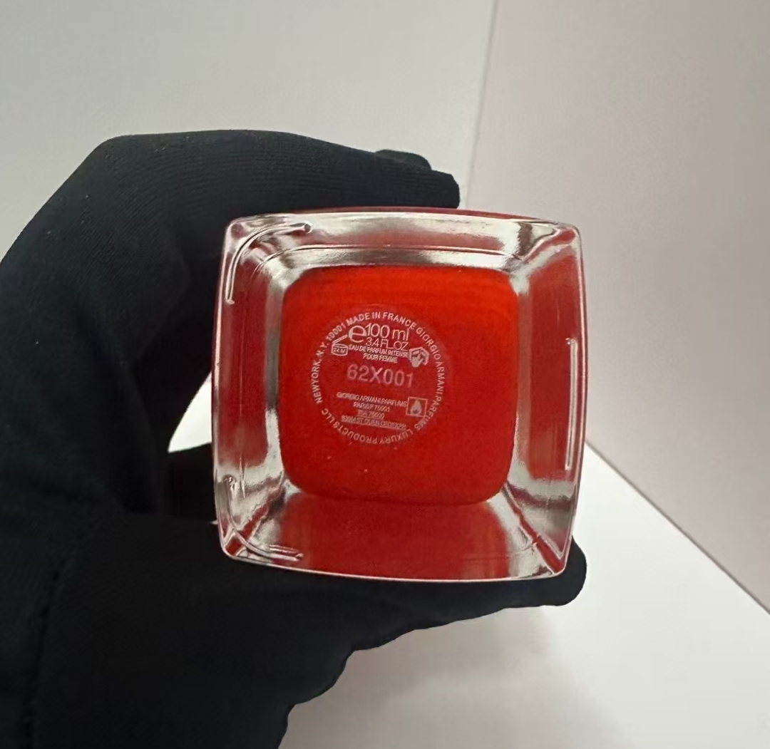 Armani Armani's favorite red