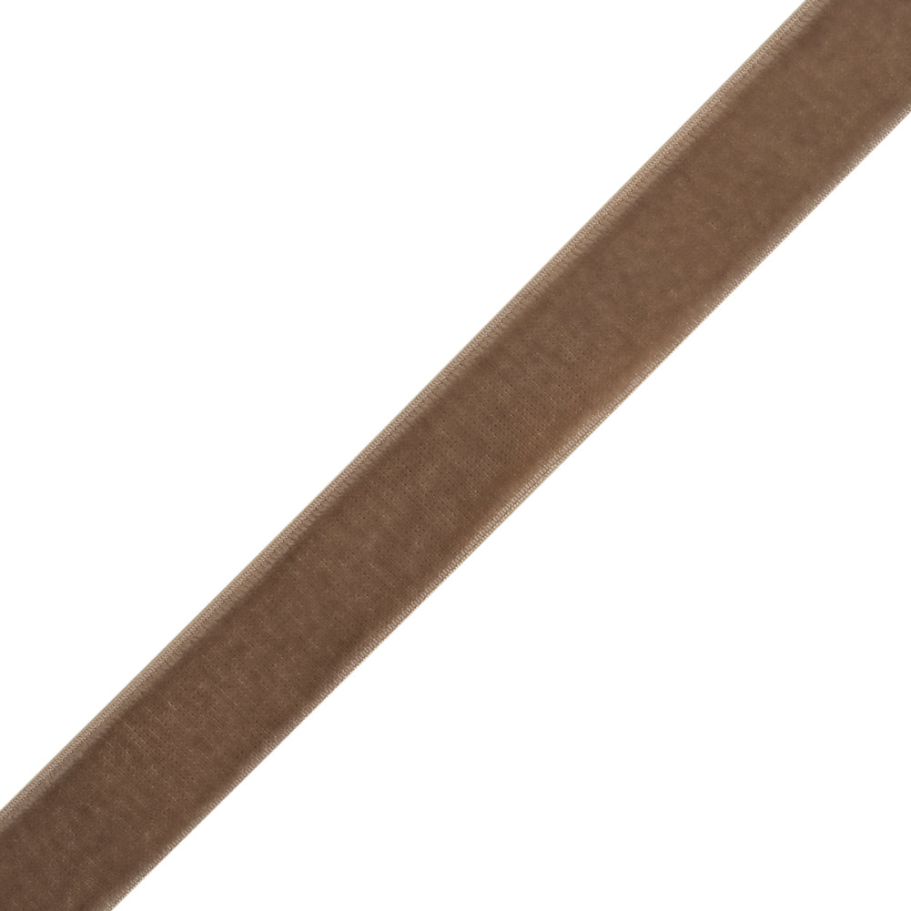 Stretch Velvet Ribbon Trim Made in Italy - 0.625