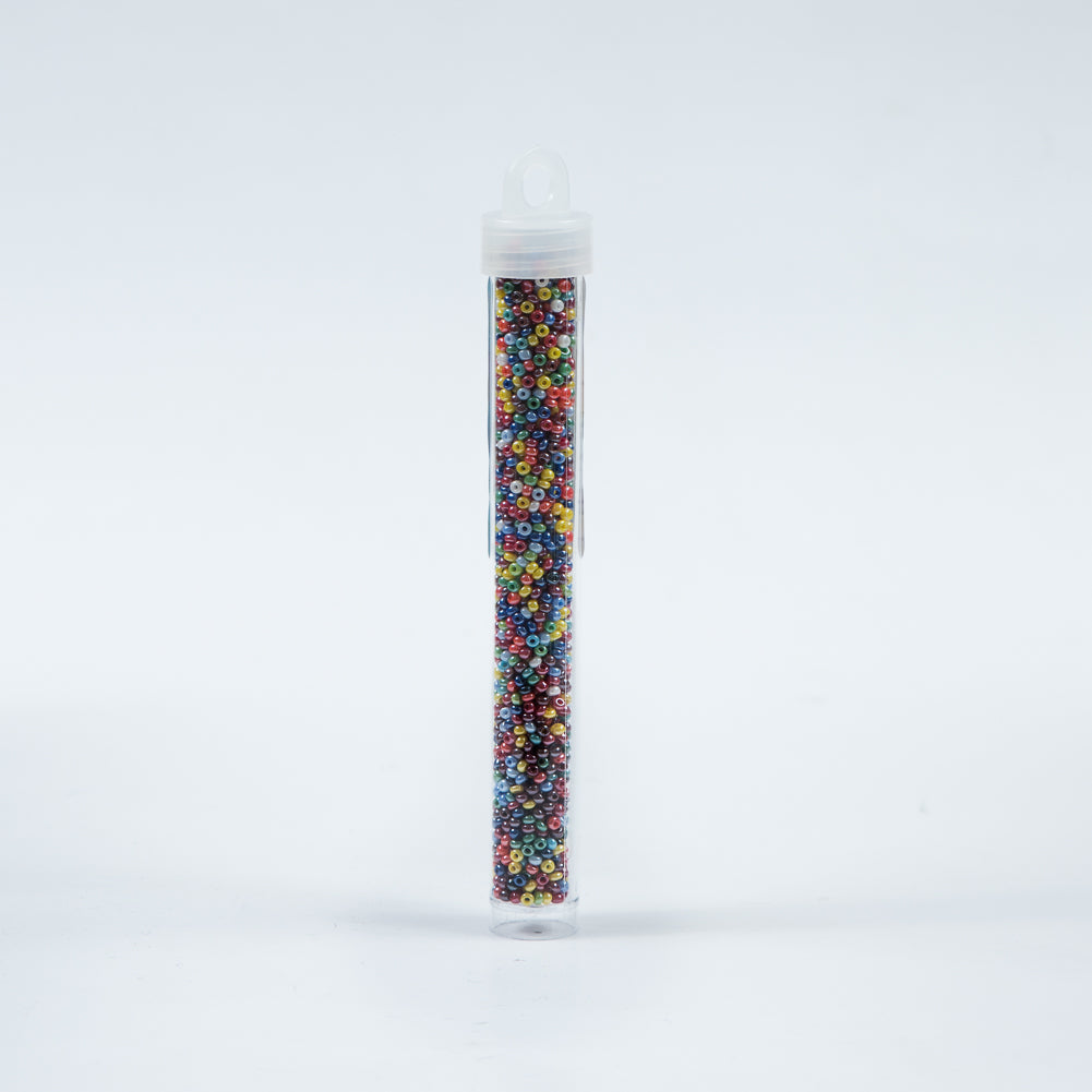 Lustrous Multicolor Czech Seed Beads - Size 10 - Joann Fabrics