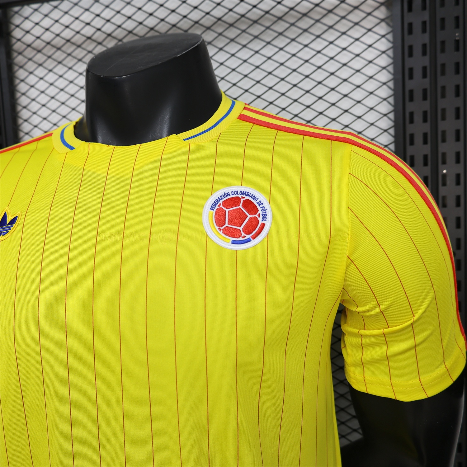 Colombia 2026 Terrace Icon Retro Casual Style Yellow Jersey - Player Version - UnitedFutballJersey