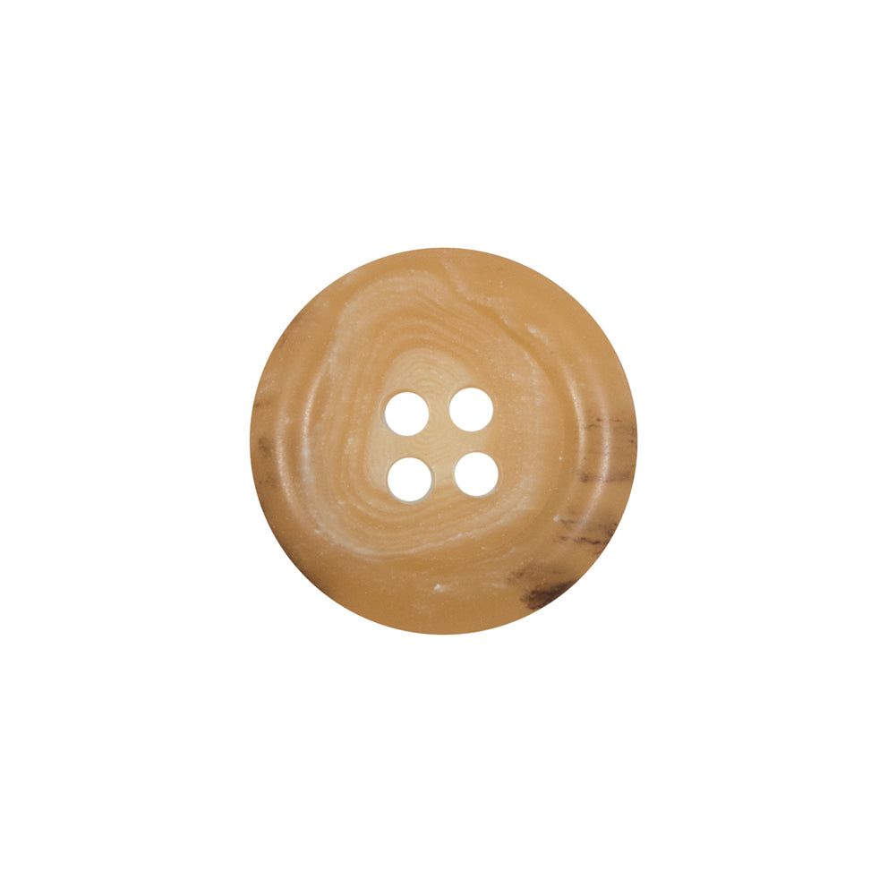 Beige Horn 4-Hole Button - 28L/18mm - Joann Fabrics