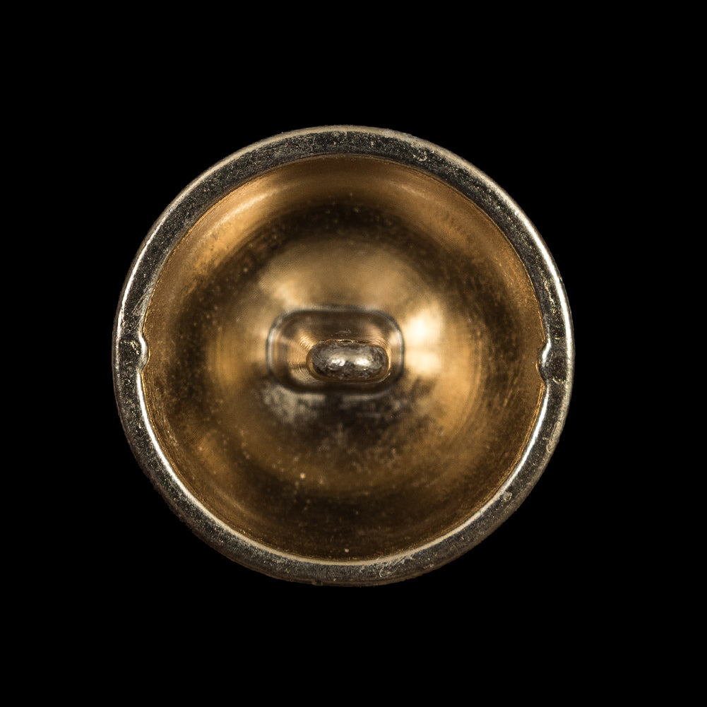 Italian Gold Metal Crest Button - 40L/25.5mm - Joann Fabrics