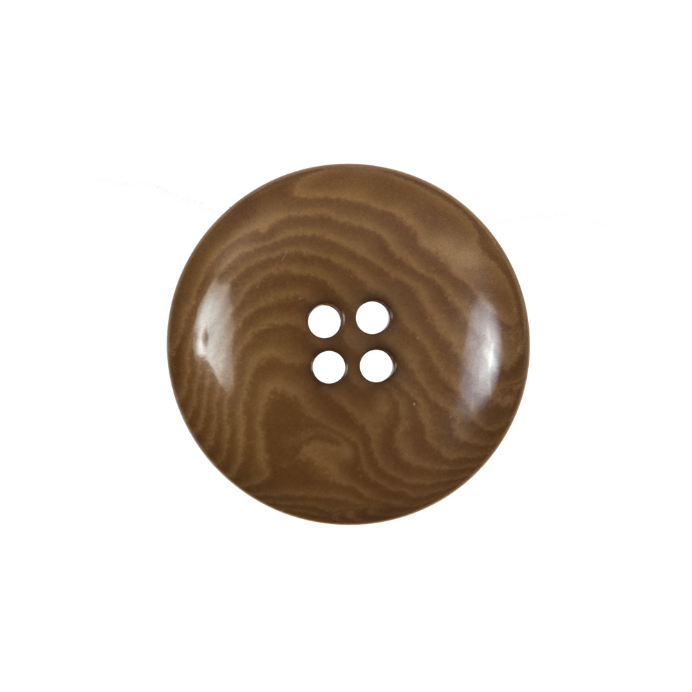 Dark Caramel Horn 4-Hole Button - 36L/23mm - Joann Fabrics