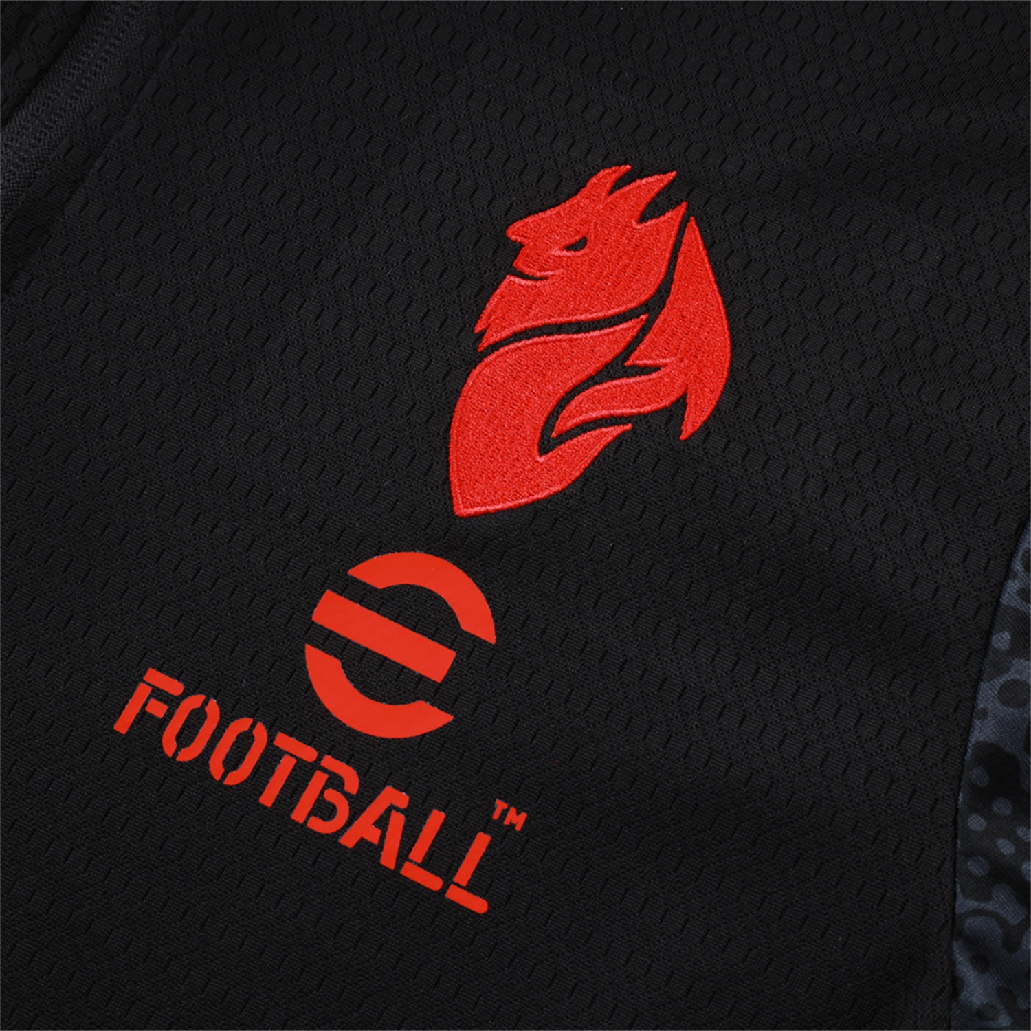 AC Milan 25-26 Jacket Training Tracksuit - Little Devil Black top & Pants - UnitedFutballJersey
