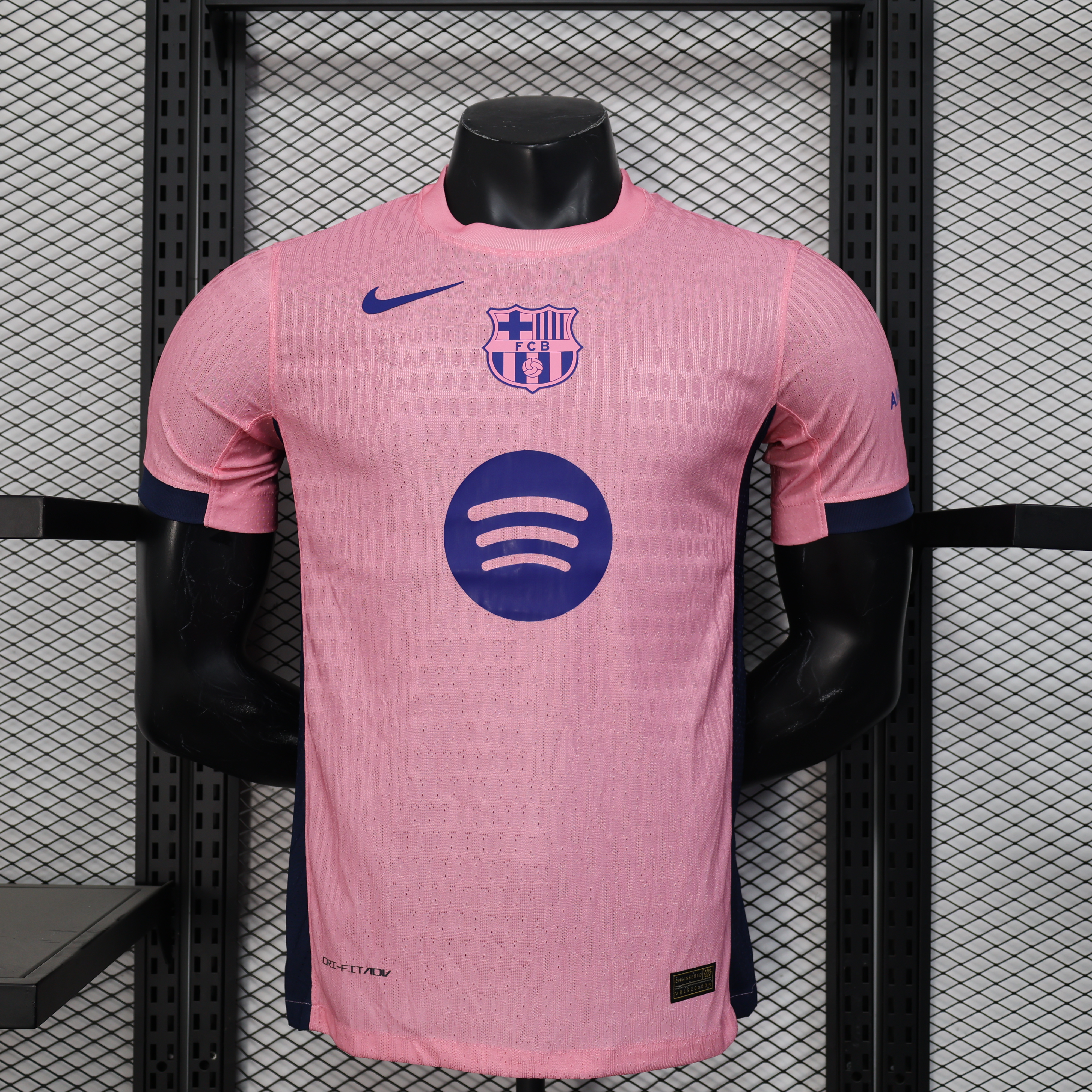 2025/2026 Player Version Barcelona pink No Football Jersey 1:1 Thai Quality