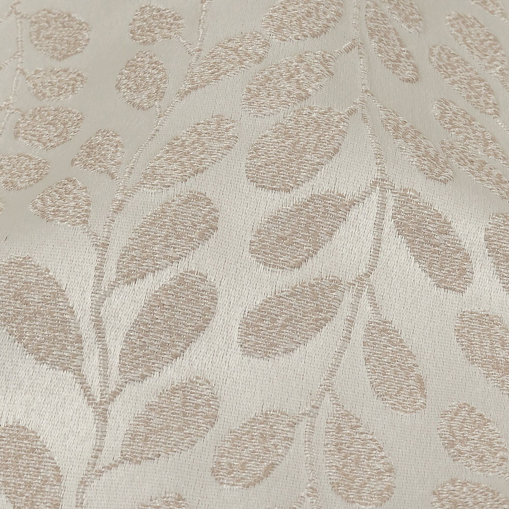 Polyester Jacquard - Oyster Cascading Vines - British Imported - Joann Fabrics