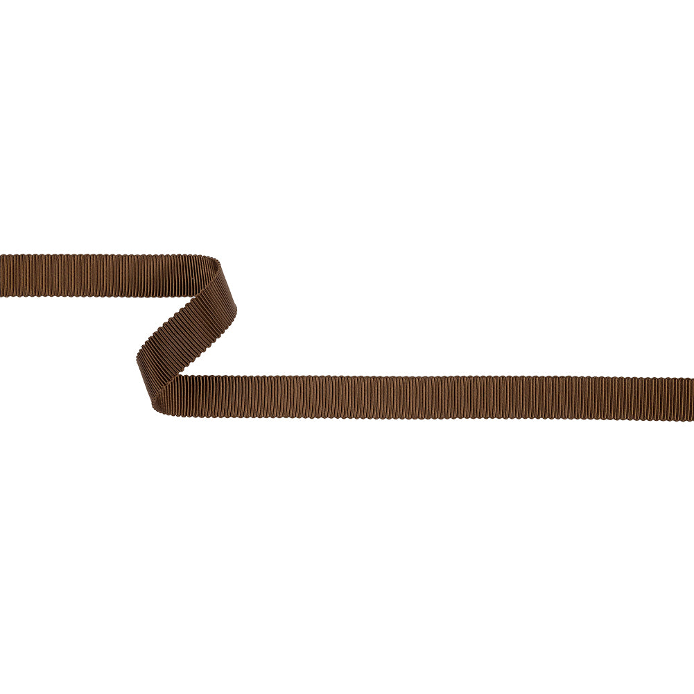 Brown Recycled Polyester Petersham Grosgrain Ribbon - 12mm - Joann Fabrics