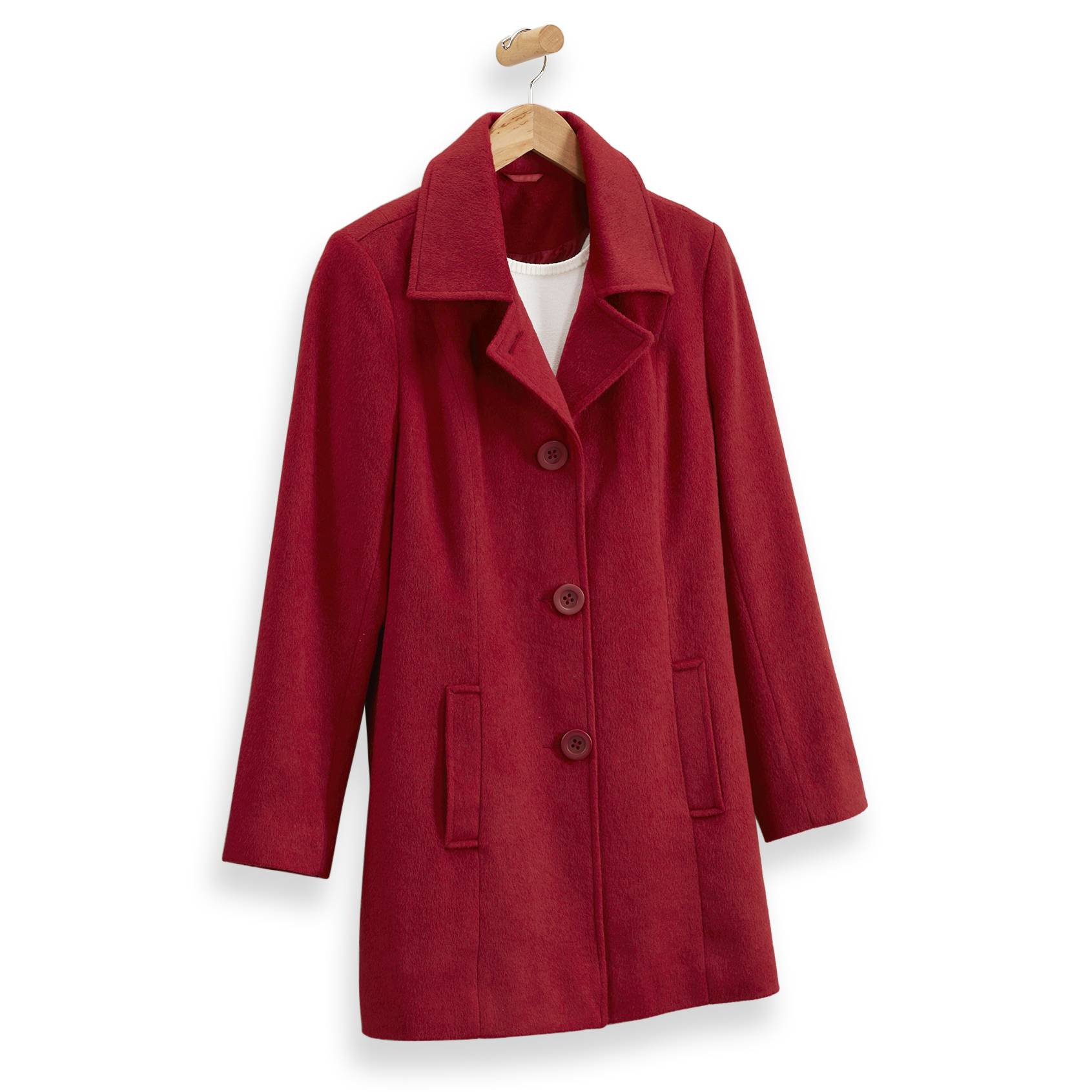 Wool-Blend Coat - Northstyle Catalog