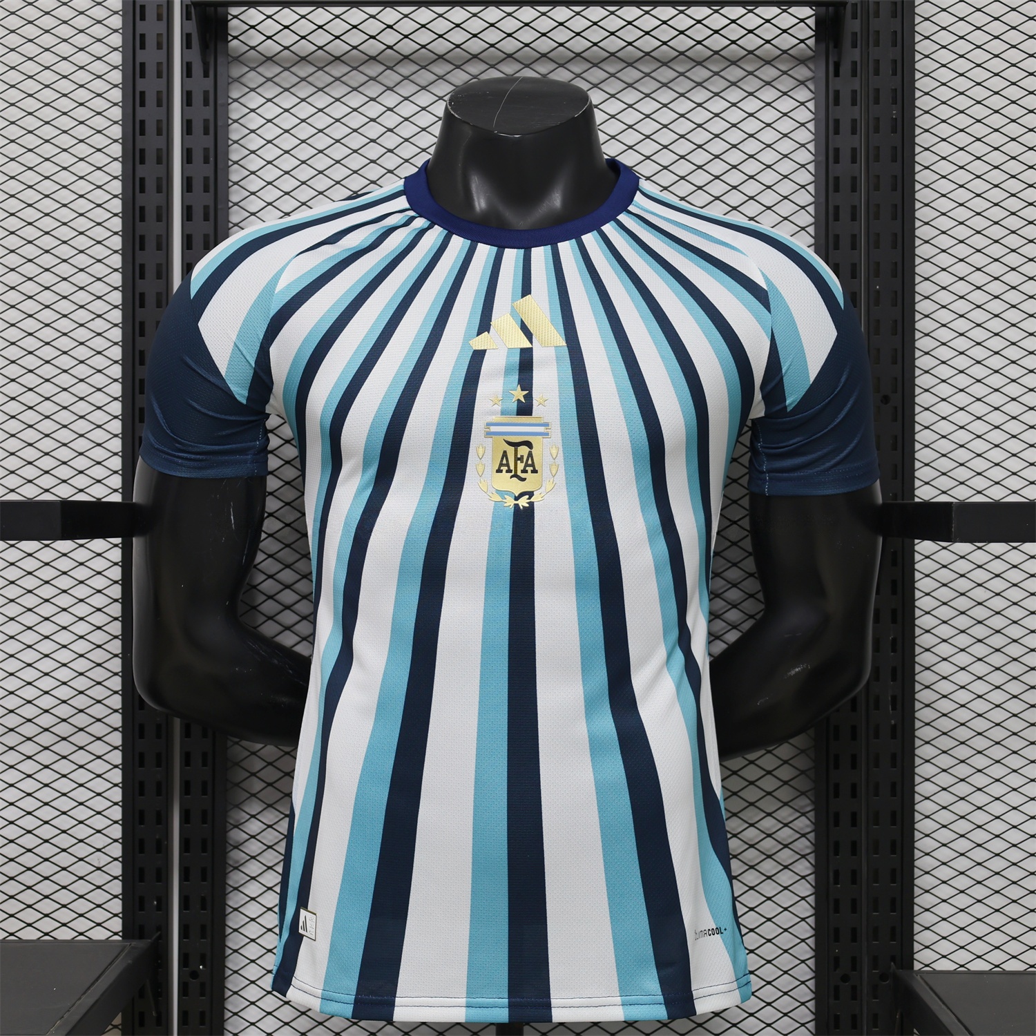 Argentina 2026 Blue Rays Pre-Match Training Kit - Player Version - UnitedFutballJersey